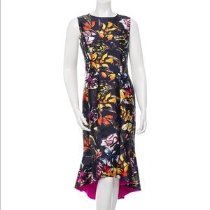 Oscar de la Renta Printed Dress